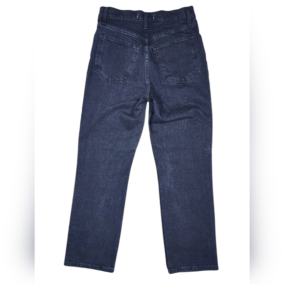 Abercrombie & Fitch The 90's Straight Ultra High Rise Denim Womens 26 Short NWT - Picture 2 of 8